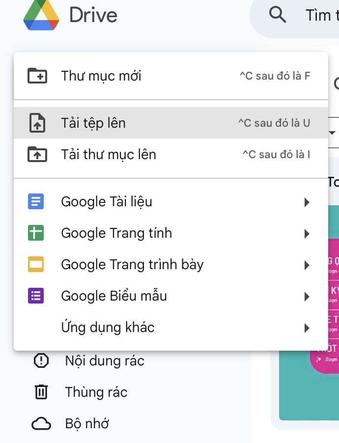 Cách chuyển ảnh từ Google Photos sang Google Drive trên máy tính bước 4
